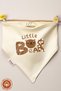 Baby Girl Newborn Combed Organic Cotton Bear Printed Baby Bib Set of 6 - 5