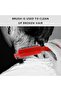 Double Sided Small Brush Comb, Travel Portable Broken Hairbrush Hairdressing Styling Tool, Red - 4