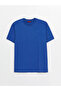 Unisex Soft Textured Women's Men's Oversize Crew Neck Cotton Basic T-Shirt