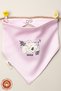 Baby Girl Newborn Combed Organic Cotton Printed Baby Bib Set of 6 - 6