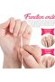 500 Pics Orange Wood Stick Cuticle Pusher Wooden Cuticle Remover with Double Sided - 2