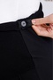 Pregnant Loose Wide Leg Viscose Fabric Trousers Adjustable Waist - 3