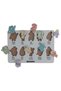 Wooden Turkish - English 4-Piece Mega Set Bultak Puzzle Montessori Numbers Shapes Occupations Animals - 5