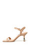 Fenorixis Cream Women's Heeled Sandals - 3