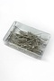 Bulk Needle Silver Gray 100 Pieces - Scarf and Shawl Needle Multi-Purpose Engagement Wedding Circumcision Jewelry Needle - 2