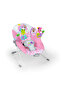 - Pink Paradise Vibrating Bouncer with Toys, 0 to 6 months