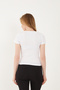 Women's V Neck Ribbed Short Sleeve T-Shirt, Blouse - 6