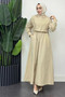 Beige Venus Vest Dress - 3