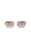 0Mk1165 18933D 57 Metal Unisex Sunglasses - 3