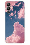 Tecno Pova Neo 4 Case Colorful Custom Drawing Flexible Silicone Pink Cloud