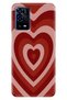 Oppo A55 4g Case Colorful Special Themed Patterned Silicone Tpu Stock Matte Heart