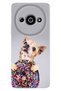 Xiaomi Poco C61 Case Design Printed Silicone Donut Dog