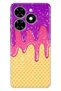 Tecno Spark Go 2024 Case Printed Flexible Silicone Cover Cream
