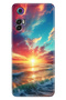Tcl 30+ (Plus) Case Silicone Colorful Illustrated Back Cover Ocean