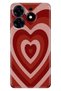 Tecno Spark 20 - 20C Case Colorful Themed Patterned Tpu Style Silicone Matte Heart