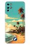 غطاء حماية منقوش من Reeder S19 Max مطبوع عليه UV Malibu