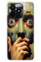 Realme C53 Case (Rmx3760) Compatible Patterned Silicone Colorful Tpu Uv Illusion