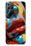 Realme C21Y - Realme C25Y Case Colorful Tpu Uv Printed Patterned Silicone Make-Up