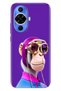 Huawei Nova 12S Case Colorful Tpu Uv Printed Patterned Silicone Monkey