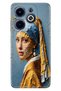 Infinix Hot 40I - Spark20 - 20C Case Themed B Printed Cover with Pearl Cubes