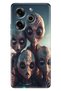 Tecno Pova 6 Pro Case Colorful Printing Soft Cover Flexible Silicone Ufo