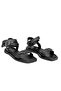 Elit Maribelle Women's Genuine Leather Orthopedic Flat Sandals Black