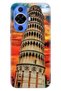 Huawei Nova 12S Case Colorful Tpu Uv Printed Patterned Silicone Pizza Tower