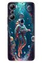 Infinix Hot 20I Case Flexible Silicone Cover Cover Astronaut