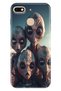 General Mobile Gm 8 Go Case Patterned Silicone Color Tpu Uv Ufo
