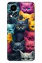 Infinix Hot 11S Compatible Case Colorful Tpu Silicone Cat Army