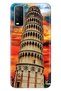 Case for Vivo Y20 Y20S Y11S Colorful Tpu Uv Printed Patterned Silicone Pizza Tower