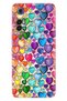 Tcl 30+ (Plus) Case Silicone Colorful Illustrated Back Cover Heart Drawing