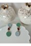 Bohemian & Ethnic Pattern Textured Bead Detail Dangle Women Earrings Polymer Clay Earrings - 5