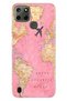 Realme C21Y - Realme C25Y Case Colorful Tpu Uv Printed Patterned Silicone Folder