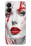 Tecno Spark 9 Pro Case Motif Themed Tecno (Kh7N) Silicone Back Cover Lady