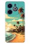 Infinix Hot 40I - Spark20 - 20C Case Themed B Printed Cover Malibu