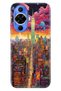 Huawei Nova 12S Case Colorful Tpu Uv Printed Patterned Silicone Retro Newyork