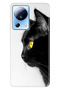 Case for Xiaomi Mi 13 Lite Patterned Mi 13 Lite Design Silicone Cat Stare
