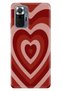 Xiaomi Redmi Note 10 Pro Case Colorful Tpu Uv Printed Patterned Silicone Matte Heart