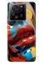 Xiaomi Mi 13t - 13t Pro Case Colorful Patterned Print Design Silicone Makeup