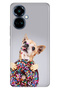 Tecno Camon 19 Pro Case Colorful Themed Patterned Tpu (Ci8N) Compatible Silicone Donut Dog