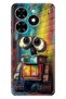 Tecno Spark Go 2024 Case Printed Flexible Silicone Cover Robotic