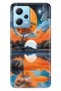 حافظة هاتف Xiaomi Redmi Note 12 4G ملونة ومميزة بنمط من السيليكون TPU الأفريقي