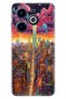 Infinix Hot 40 / Infinix Hot 40 Pro Case Colorful Silicone Retro Newyork