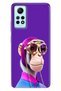 Xiaomi Redmi Note 12 Pro 4g Case Colorful Patterned Print Design Silicone Monkey
