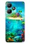 Case for Infinix Hot 30 Case Printed Flexible Silicone Cover Island