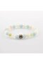 Certified Aquamarine Morganite Bracelet 6mm - 2