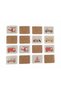 Educational and Educational Wooden Vehicle Matching Cards - Baby Kids Toy - 6