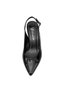 Elit Eleonora Women's Genuine Patent Leather Buckle Classic Heeled Shoes Black - 6