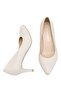 Elit Selestia Women's Genuine Leather Stiletto Beige - 4